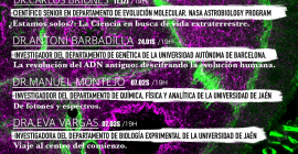 Cartel de las charlas divulgativas 'Laboratorio The Garrison'
