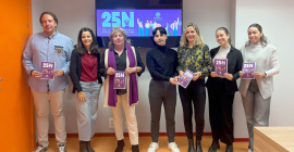 Equipo del Vicerrectorado de Igualdad, Responsabilidad Social y Diversidad de la UJA.