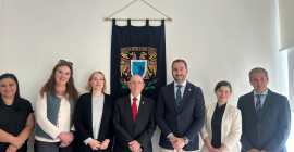 Reunión con la Universidad Nacional Autónoma de México.