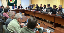 Celebración del Consejo de Gobierno de la UJA, este martes 18 de diciembre.