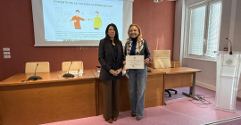 Investigadora ganadora por el Proyecto de Fomento de la Cultura Emprendedora.