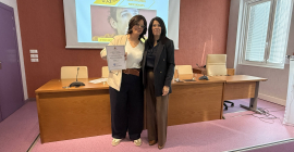 Reconocimiento a la PDI colaboradora Ana Belén Mudarra.