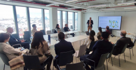 Intervención del director del iESG, el catedrático de la UJA José Moyano.