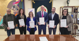 Javier Cardenal, Ana Mª Martínez, Hikmate Abriouel, Nicolás Ruiz, José Ignacio Jiménez y Beatriz Valverde.