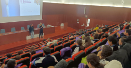 Acto de bienvenida y conferencia inaugural con Nieves Moyano y Carmen Martínez.