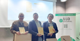 De derecha a izquierda, Javier Marín, Javier Serrano y Ventura Salazar.