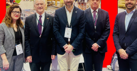 Visita del cónsul general de España en Hong Kong, Miguel Aguirre de Cárcer, y del consejero Económico y Comercial en Hong Kong, Javier Serra
