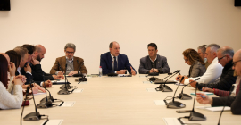 Reunión con los grupos de desarrollo rural de la provincia de Jaén