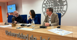 Jorge Delgado, Marta Torres y Pedro Castro.