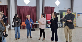 Inauguración de la exposición 'Arcillas del sabor. Memorias femeninas de la cocina', en Santisteban del Puerto