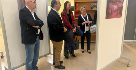 Visita a la muestra, que puede visitarse hasta el 29 de abril.