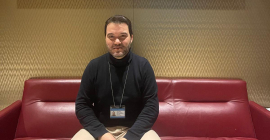 El investigador de la UJA Juan Miguel Martínez Galiano, en la Universidad de Columbia.
