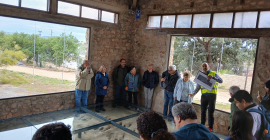 Visita a las huellas de dinosaurios de Santisteban del Puerto.