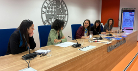 Presentación de la nueva edición del festival de teatro 'UJA Estrena'.