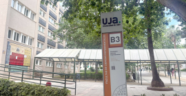 Edificio de la Facultad de Ciencias Experimentales.