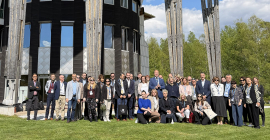 Participantes de las universidades que integran NEOLAiA, en la reunión celebrada en Örebro.