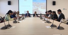 Reunión celebrada en la Universidad de Jaén.