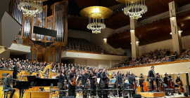 Concierto celebrado en el  Auditorio Nacional de Música de Madrid.