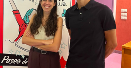 Clara Ortega y Antonio Pérez.