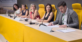 Intervención de Juan Manuel Jurado, en la inauguración.