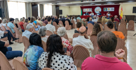 Acto de clausura de los XXVI Cursos de Verano de la UJA en La Carolina.