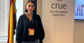 La gestora de la OFIPI de la UJA, Anna Chudy.