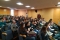 Momento de la recepción de estudiantes de Maristas.