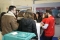 Alumnado de IES en la zona de stand.