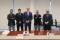 Juan A. Parrilla, Rodrigo Jaén, Nicolás Ruiz, Manuel Valverde y Jorge Delgado.