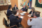El Rector recibiendo la acreditación de Bureau Veritas Certification 