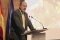 El Rector Nicolás Ruiz, en la inauguración del congreso.