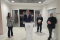 Inauguración de la muestra, a cargo del Rector Nicolás Ruiz.