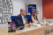 Intervención de Nicolás Ruiz, junto a Hikmate Abriouel.