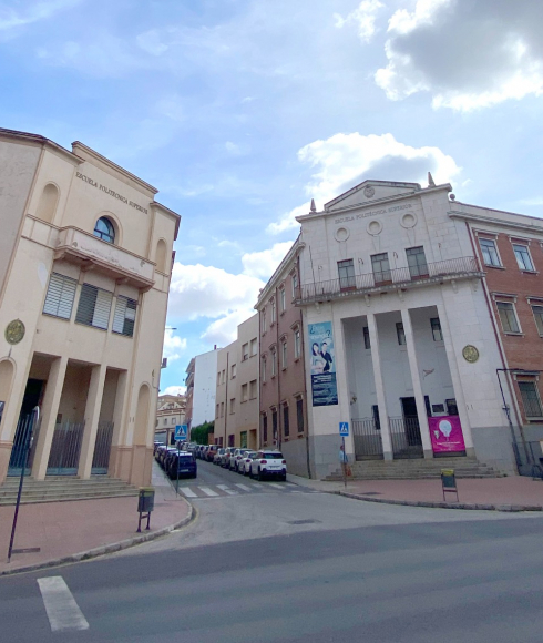 Antiguos edificios de la Escuela Politécnica Superior de Linares
