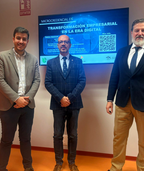 Juan Manuel Jurado, Francisco Roca y Luis Jesús García-Lomas.