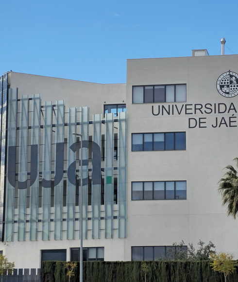 Exterior del Edificio D4, en el Campus Las Lagunillas.