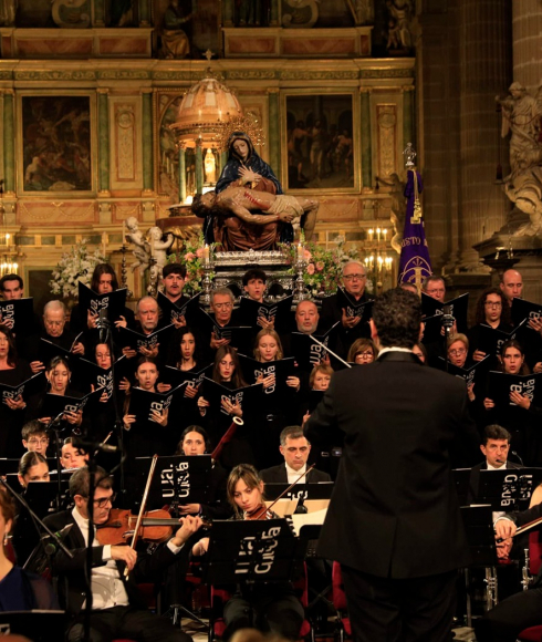 Fotografía del Concierto Primavera Sacra en la Catedral de Jaén.