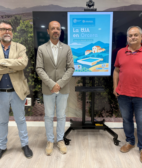 Juan Fº Fernández, Francisco Roca y Francisco José Pérez.