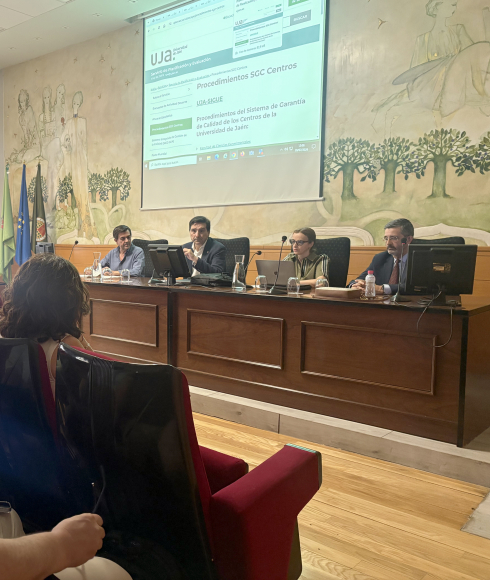 Acto de presentación oficial de UJA-SIGUE SGC CENTROS.