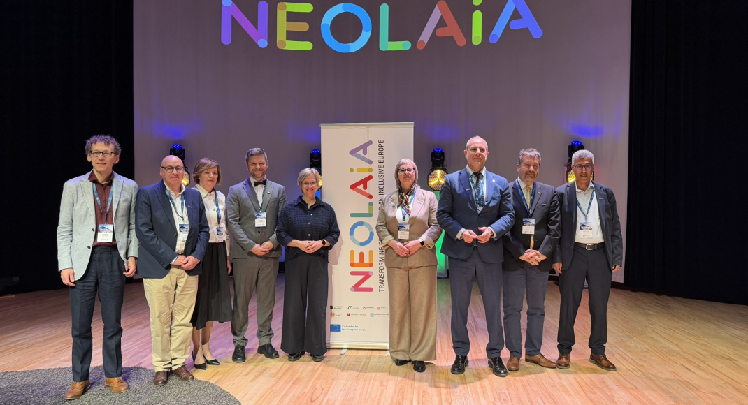 Rectores de las universidades que integran NEOLAiA, en Örebro (Suecia).
