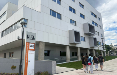 Edificio de la Facultad de Ciencias de la Salud (A0).
