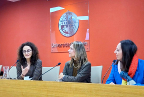 Cristina Castillo, Nieves Muriel y Marta Torres