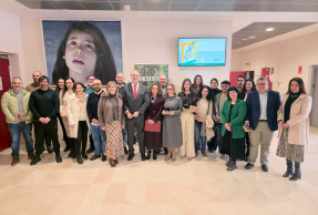 Foto de familia con los investigadores 'Ramón y Cajal' de la UJA durante estos 25 años.