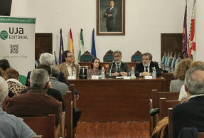 Presentación en el Salón de Plenos del Ayuntamiento de Baeza.