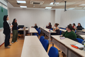 Presentación del taller de poesía.