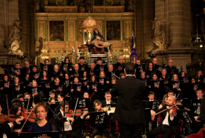 Fotografía del Concierto Primavera Sacra en la Catedral de Jaén.