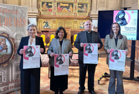 De derecha a izquierda, Marta Torres, Francisco Juan Rojas, Raquel Hernández y Almudena García.