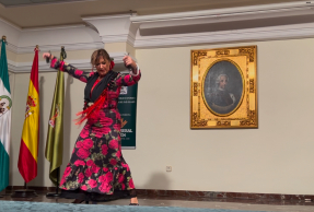 ‘Concierto de castañuelas’ a cargo de Sonia de la Cámara.