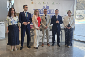 Eva Funes, Luis Miguel Carmona, Mª Victoria López, Francisco J. Solano, Julio Millán y Teresa Cruz.