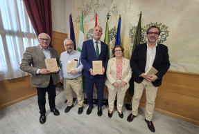Manuel Parras, Luis Parras, Nicolás Ruiz, Mª Dolores Rincón y Juan Gómez.